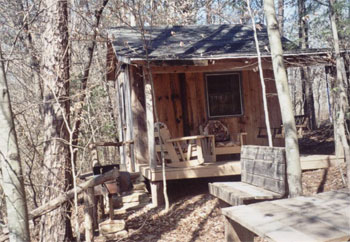 Camping Cabin and outdoor area