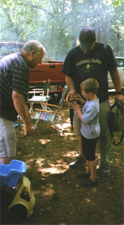 Camping at Nottley River