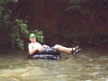 A cool ride on a hot day