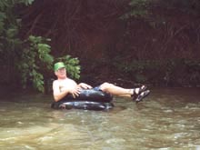 A cool ride on a hot day